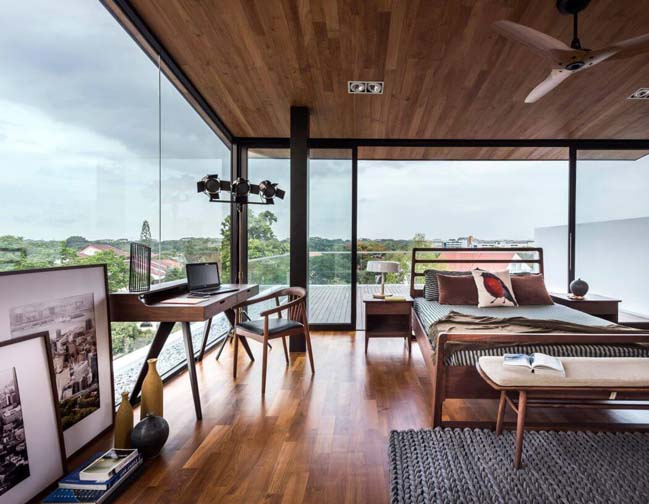 Thiết kế biệt thự đẹp 4 tầng ngập tràn ánh sáng