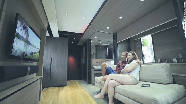 Cải tạo căn hộ nhỏ 29m2 rộng như 90m2