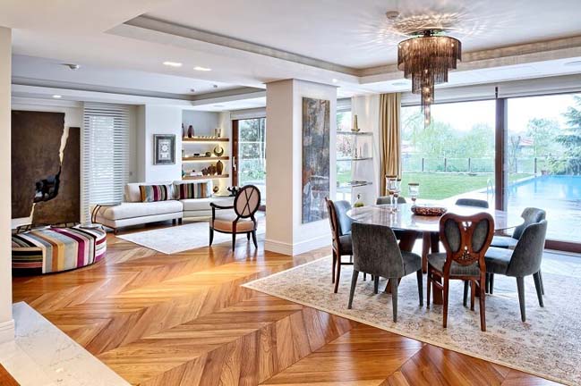 Mẫu biệt thự đẹp với thiết kế nội thất trang nhã