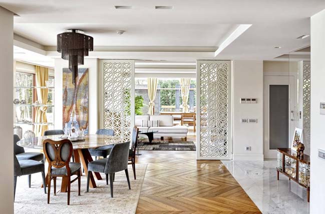 Mẫu biệt thự đẹp với thiết kế nội thất trang nhã