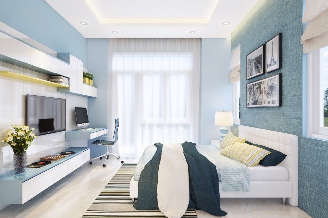 Thiết kế nhà phố với vườn cây bao quanh